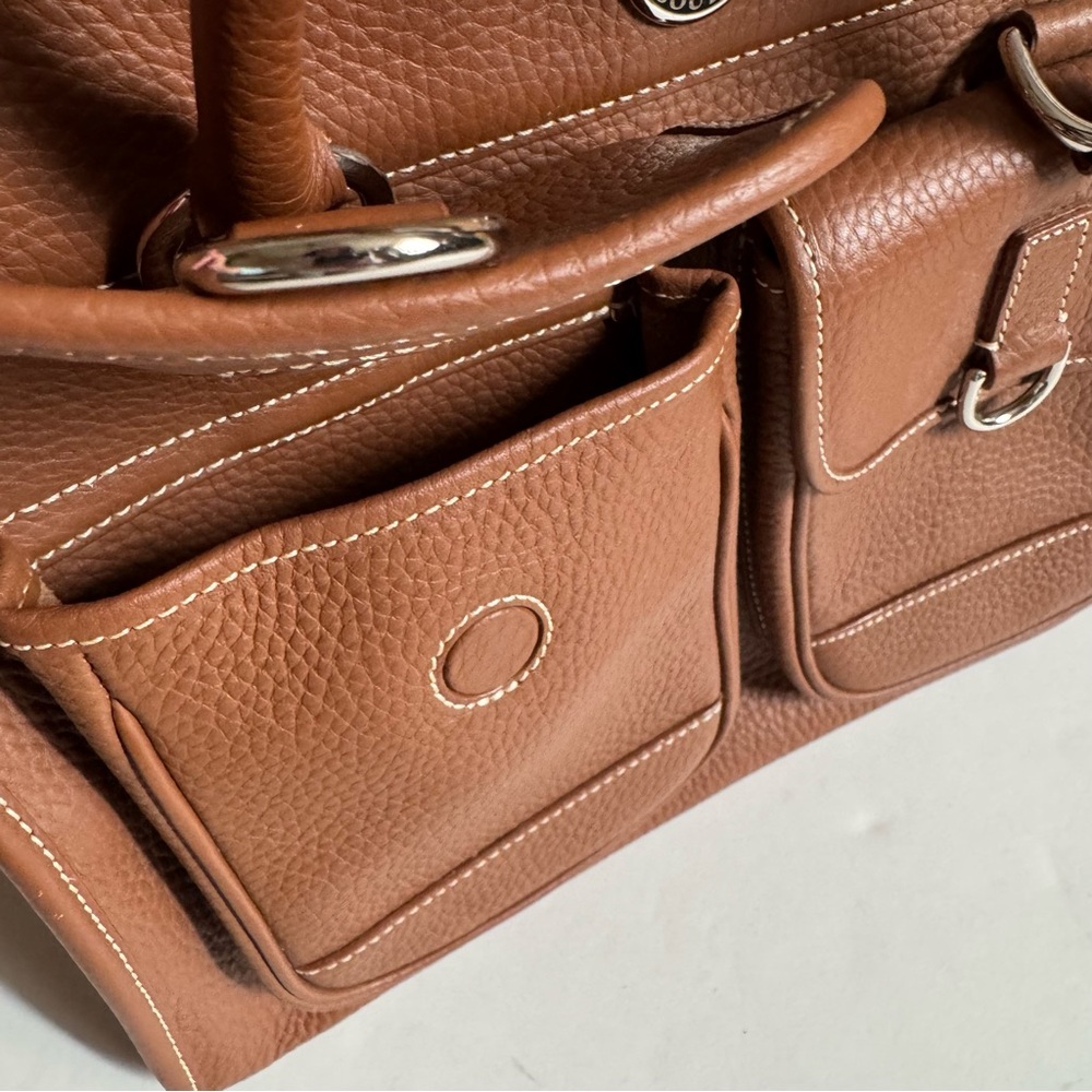 Dooney Double Pocket Satchel - Picture 4 of 14